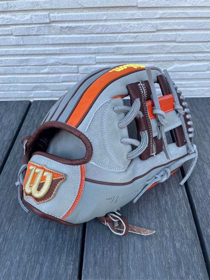 ウィルソン ワナビーヒーロー デュアル 一般軟式　内野　87型　外崎修汰モデル