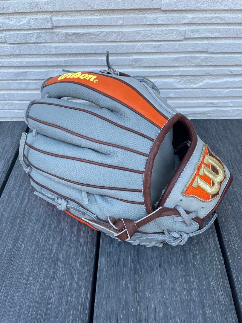 ウィルソン ワナビーヒーロー デュアル 一般軟式　内野　87型　外崎修汰モデル