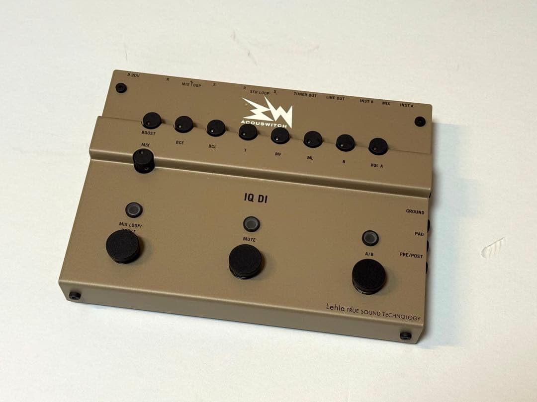 Lehle リール アコギ プリアンプ ACOUSWITCH IQ DI