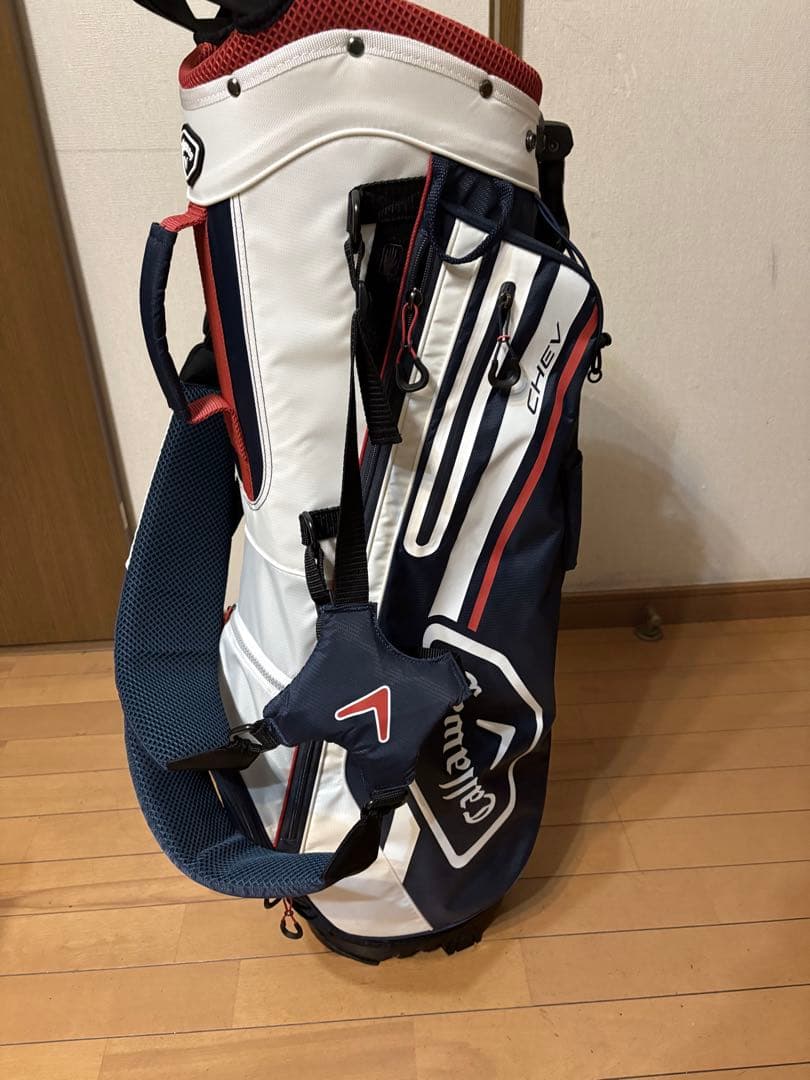 使用感小　完売　キャロウェイ　スタンド　トリコロール　軽量　ユニセックス