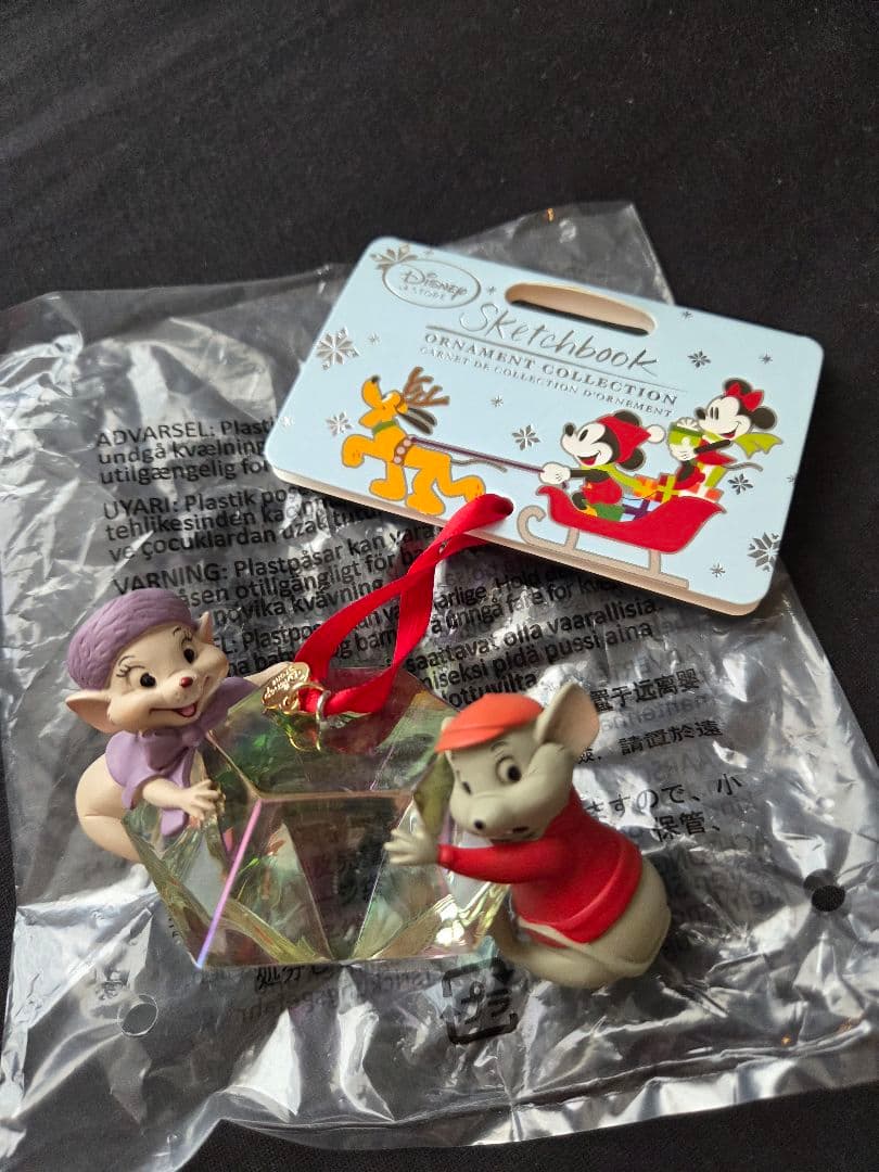 ディズニー　Disney　クリスマス　オーナメント　ビアンカの大冒険