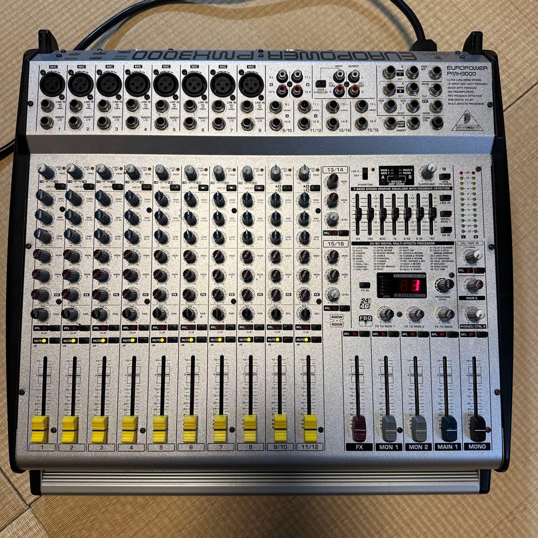 EUROPOWER PMH3000 パワードミキサー