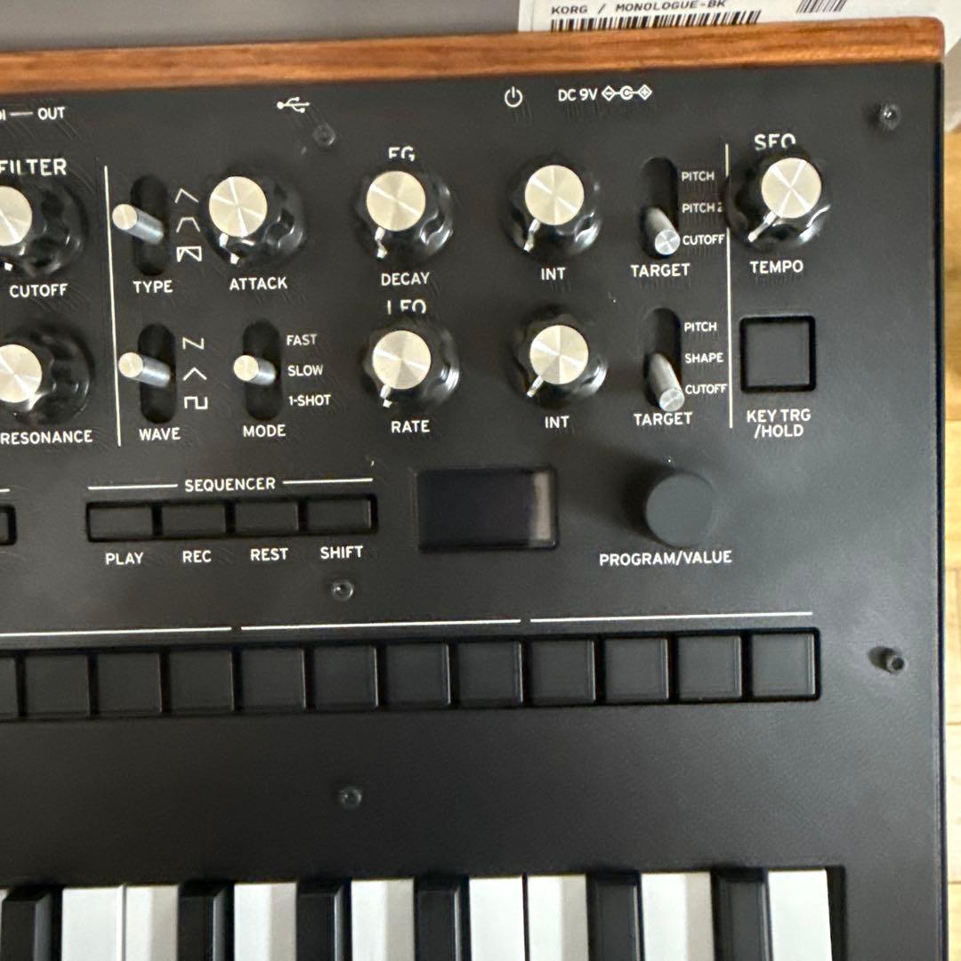 美品！KORG monologue アナログシンセサイザー