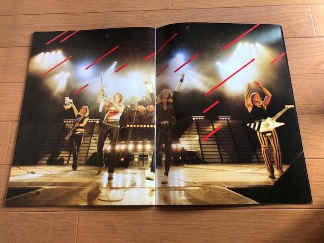 スコーピオンズ 85年 来日公演 パンフレット いna594y73