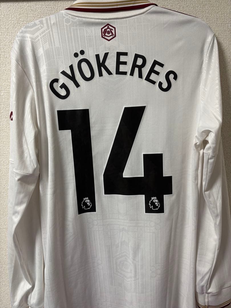 アーセナル GYÖKERES 14 長袖ユニフォーム L