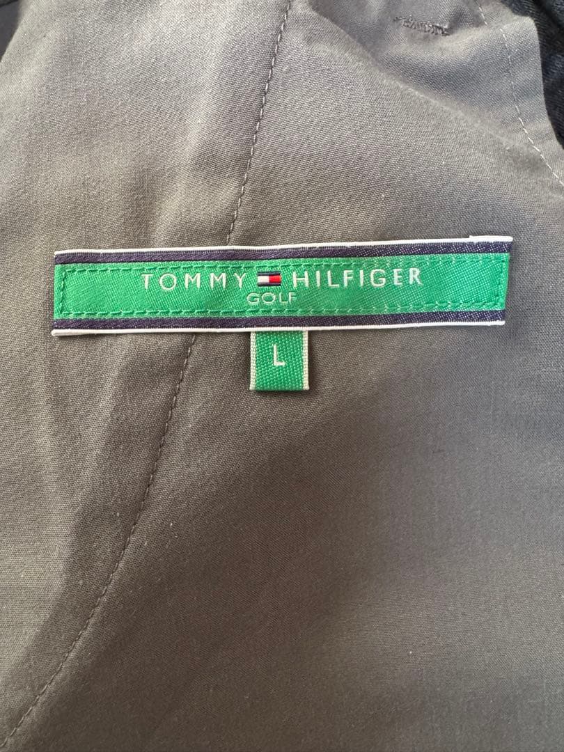 新品！トミーヒルフィガー グレー パンツ ウエストゴム付き