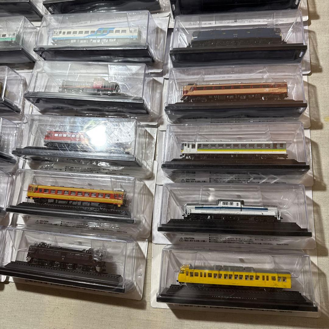 アシェット 国産鉄道コレクション 29両セット まとめ売り 電車 プラモ 模型