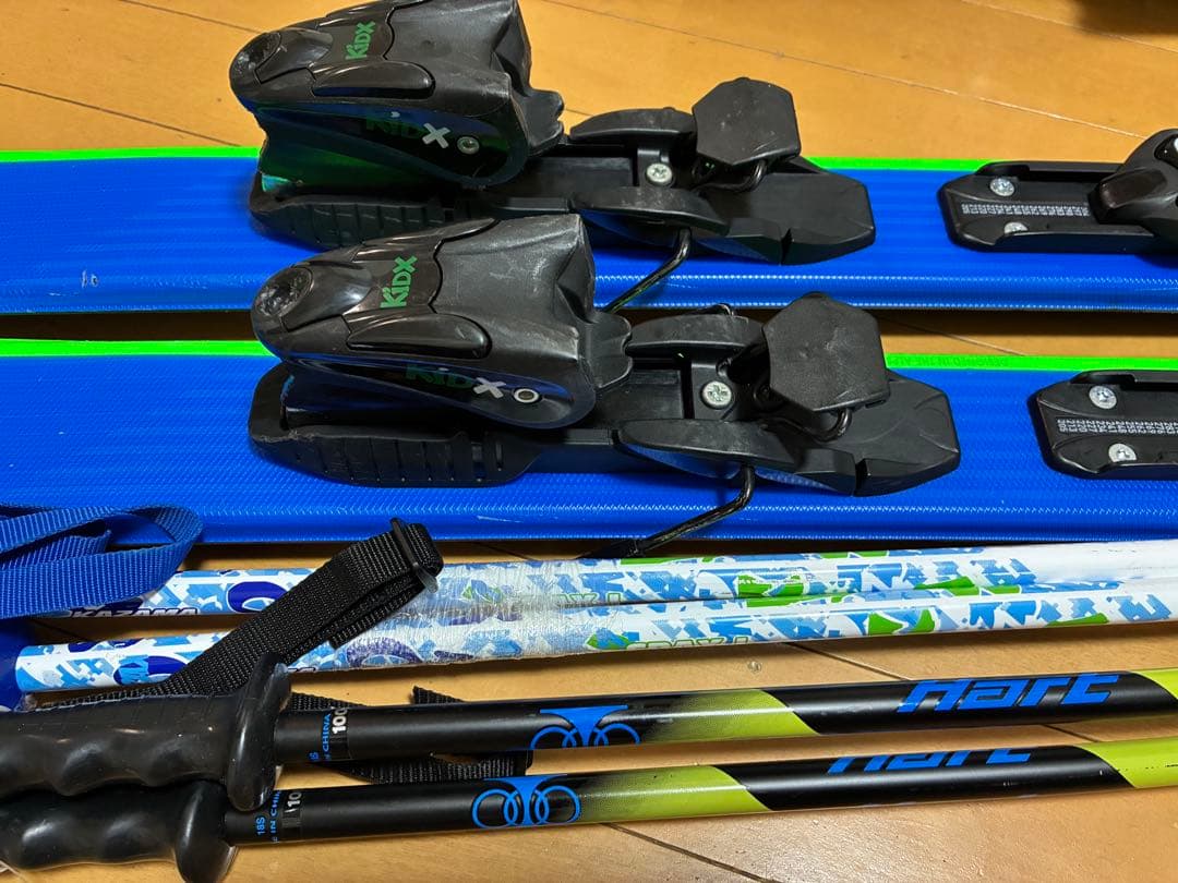 美品140cm ROSSIGNOL スキーセット　靴24or25cm