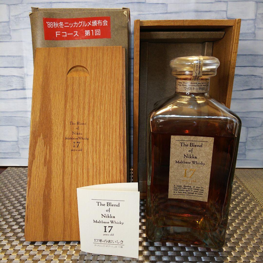 ★ 頒布会限定品　特級 TheBlendof Nikka17years old