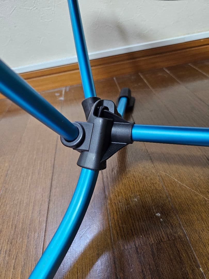 Helinox ビーチチェア ブラック/ブルー