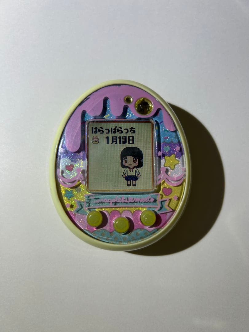 たまごっちみーつ　スイーツver. イエロー　説明書　ダウンロードアイテムあり