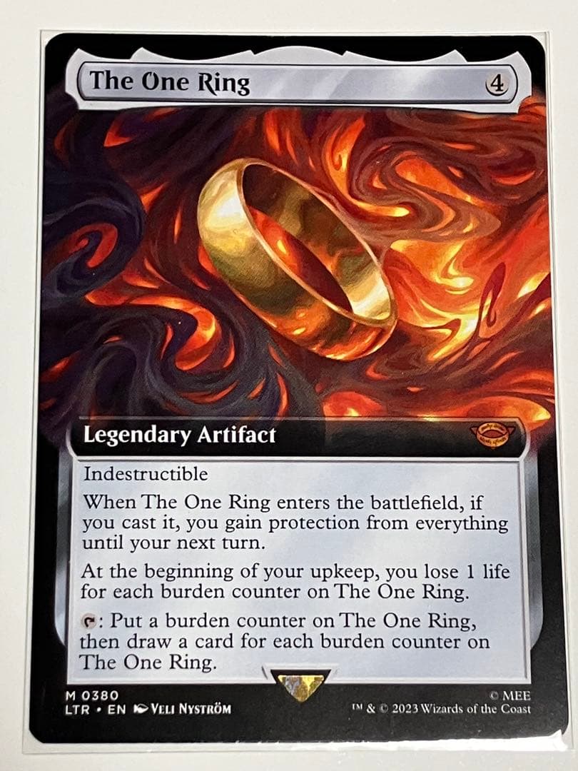 MTG 一つの指輪 拡張アート 英語