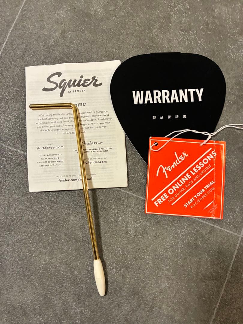 Squier 40th Anniversary ジャズマスター（絶版）