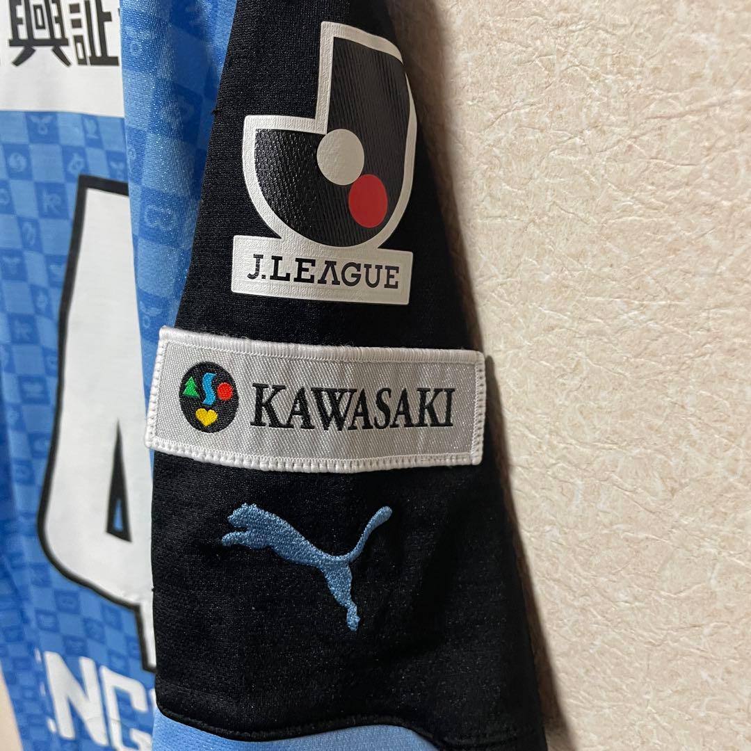 【正規品】川崎フロンターレ　2014 中村憲剛14 ホーム M フルパッチ