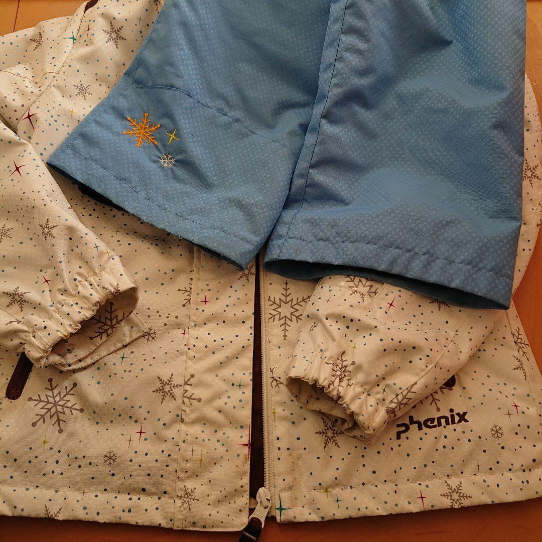 ⏹️フェニックスPHENIXジュニア子供用スキーウェア上下セット130スノボ