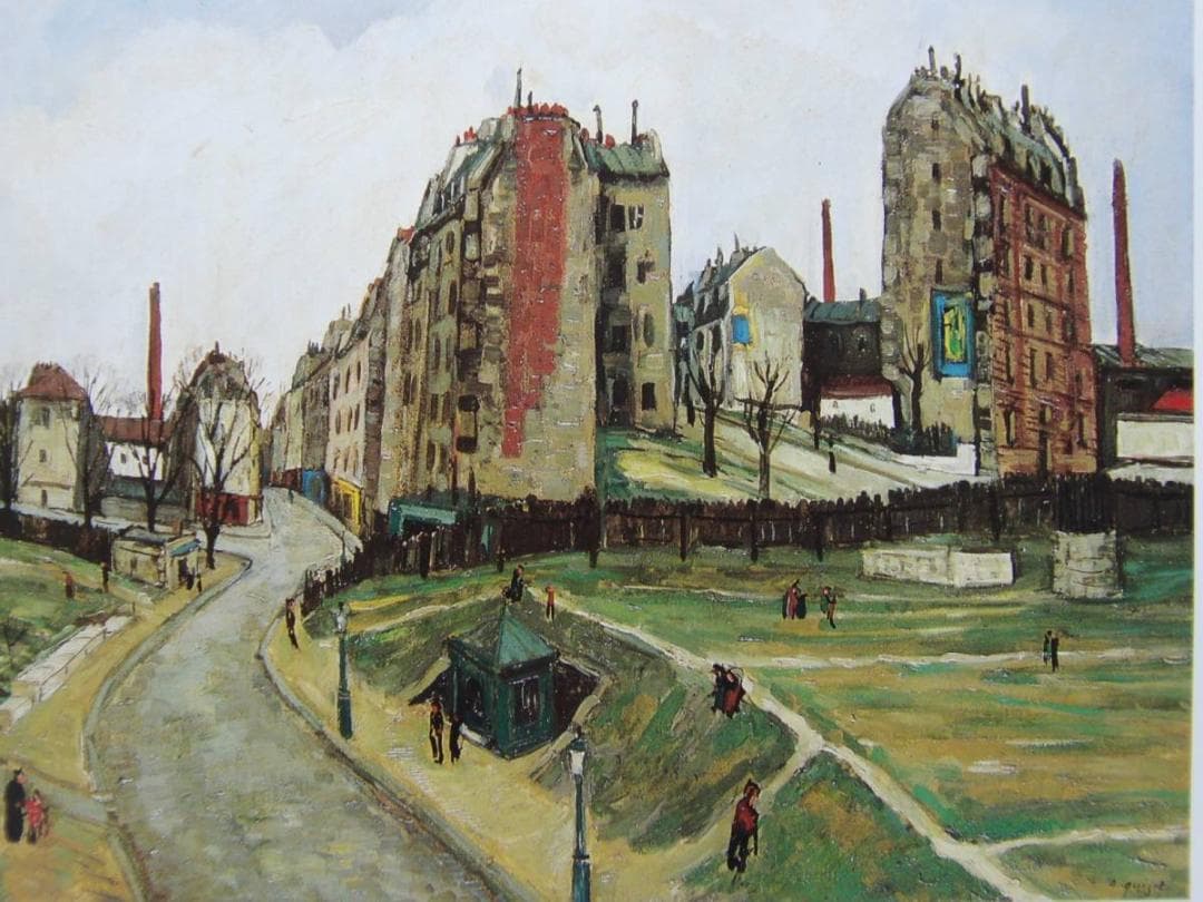 アルフォンス・ギゼ、セリュリエ大通り、希少な画集より