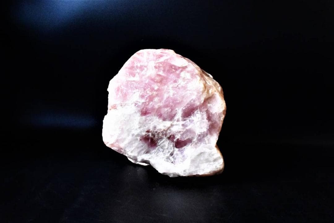 天然石 ローズクォーツ 紅水晶 原石 鉱物 希少 パワーストーン 風水 鑑賞石