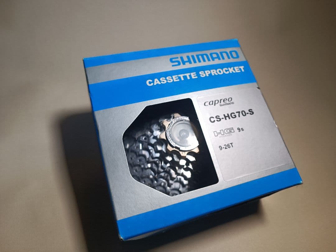 SHIMANO capreo CS-HG70-S　スプロケット カプレオ　新品