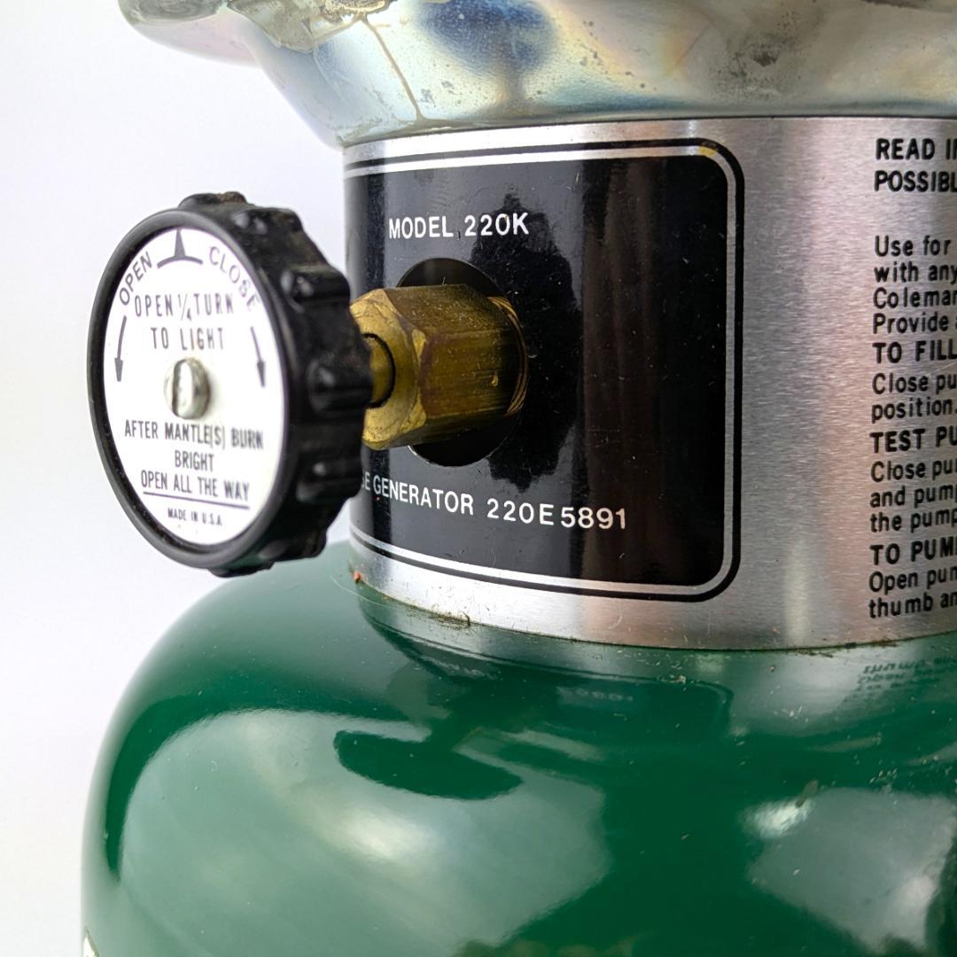 B*B様 これで45年前！の美品★1980年2月製コールマン220K195★箱・