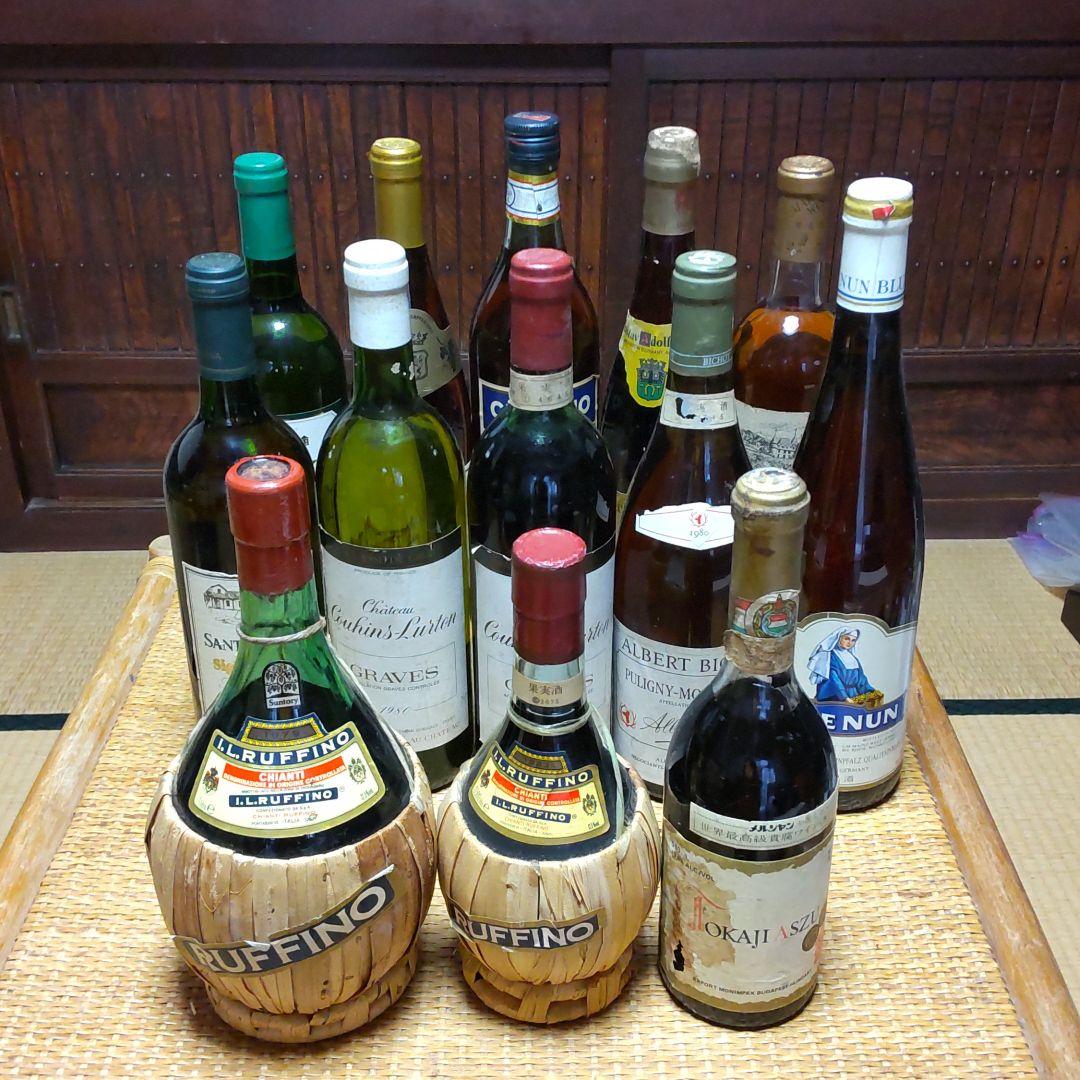 未開封 ワイン色々1976～2002年 13本