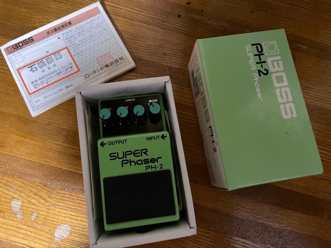 BOSS SUPER Phaser PH-2 エフェクター 付属完備品