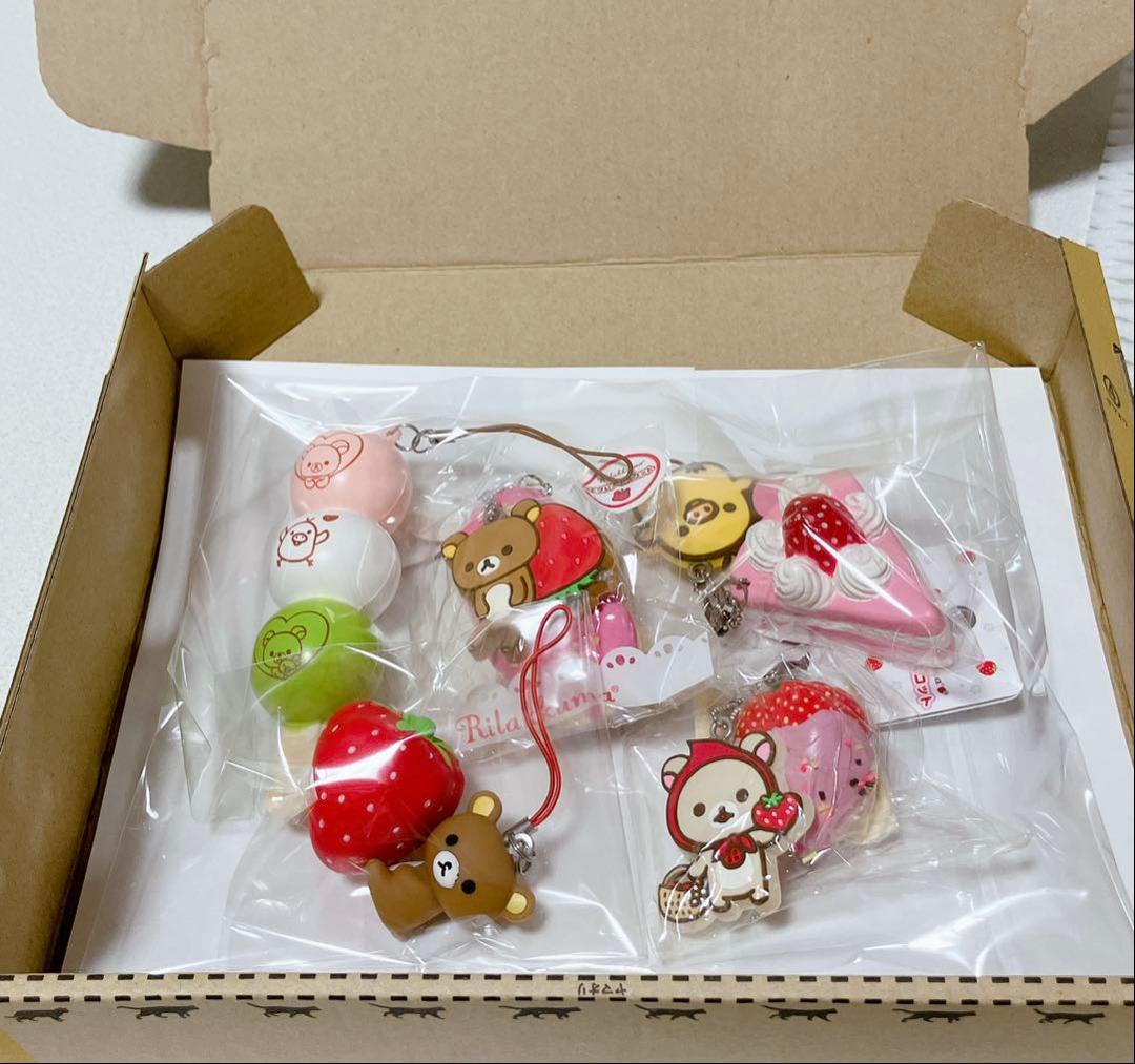 d*9様 【メルカリ便】平成 リラックマ コリラックマ ストラップ 5個セット
