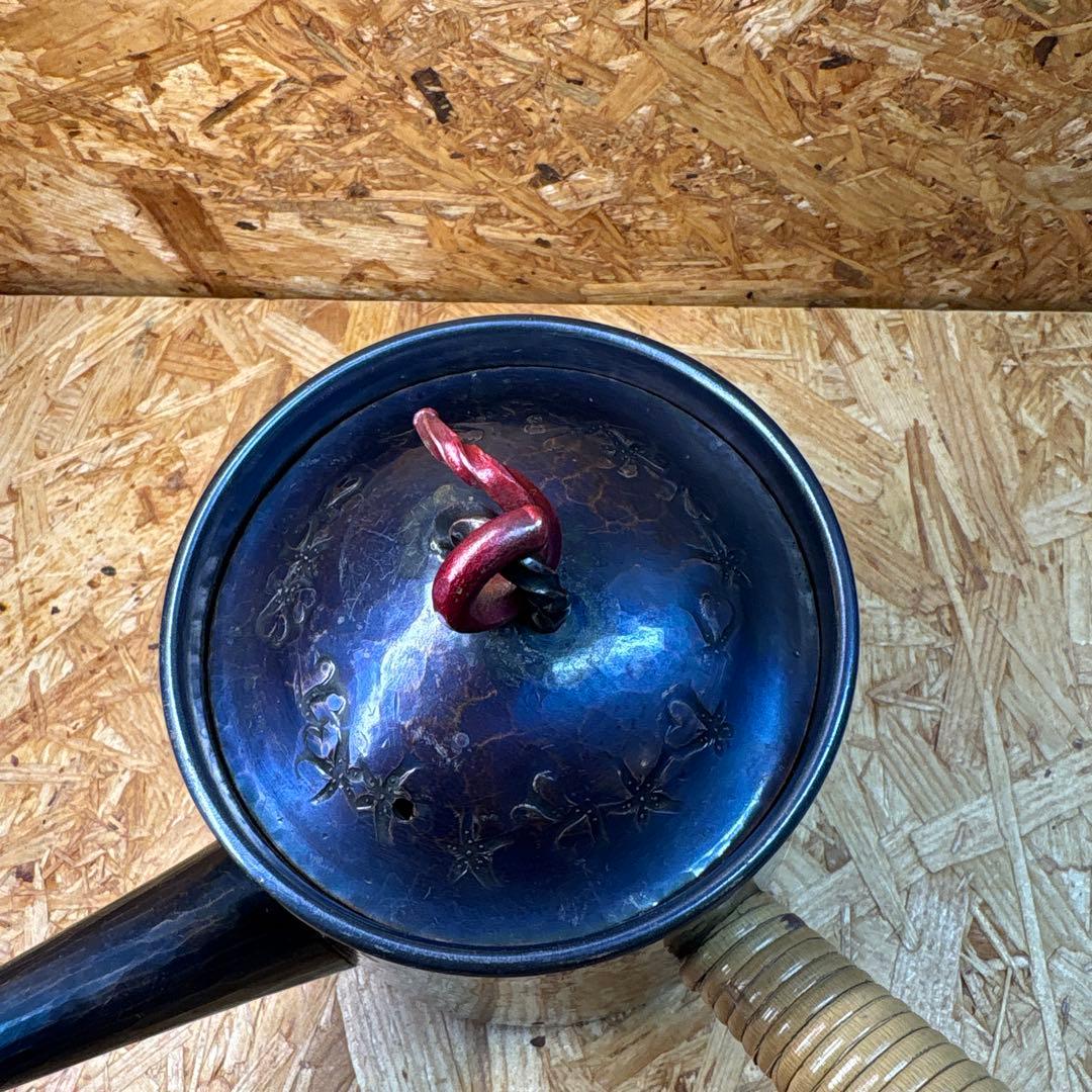 清雅堂　銅湯沸　急須