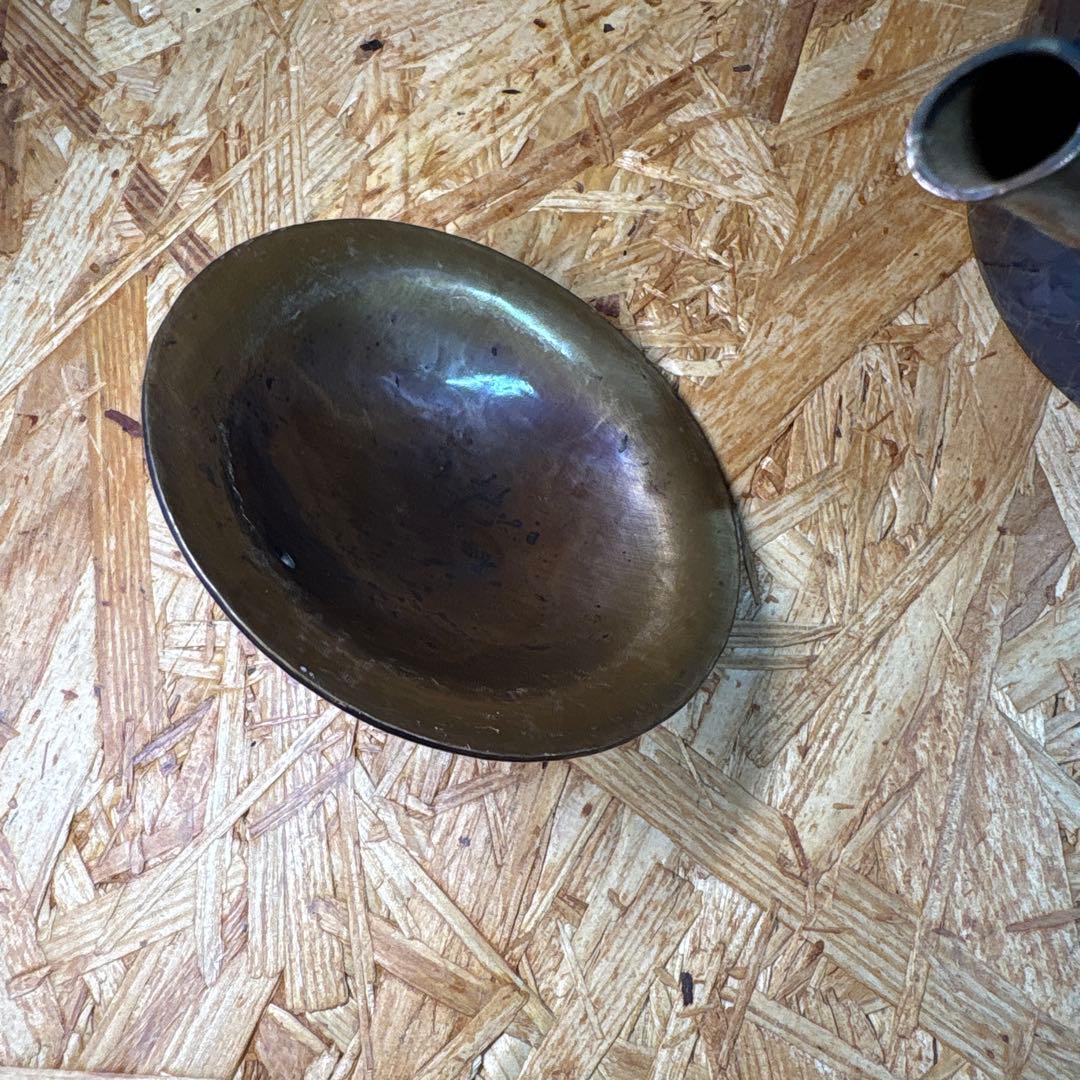 清雅堂　銅湯沸　急須