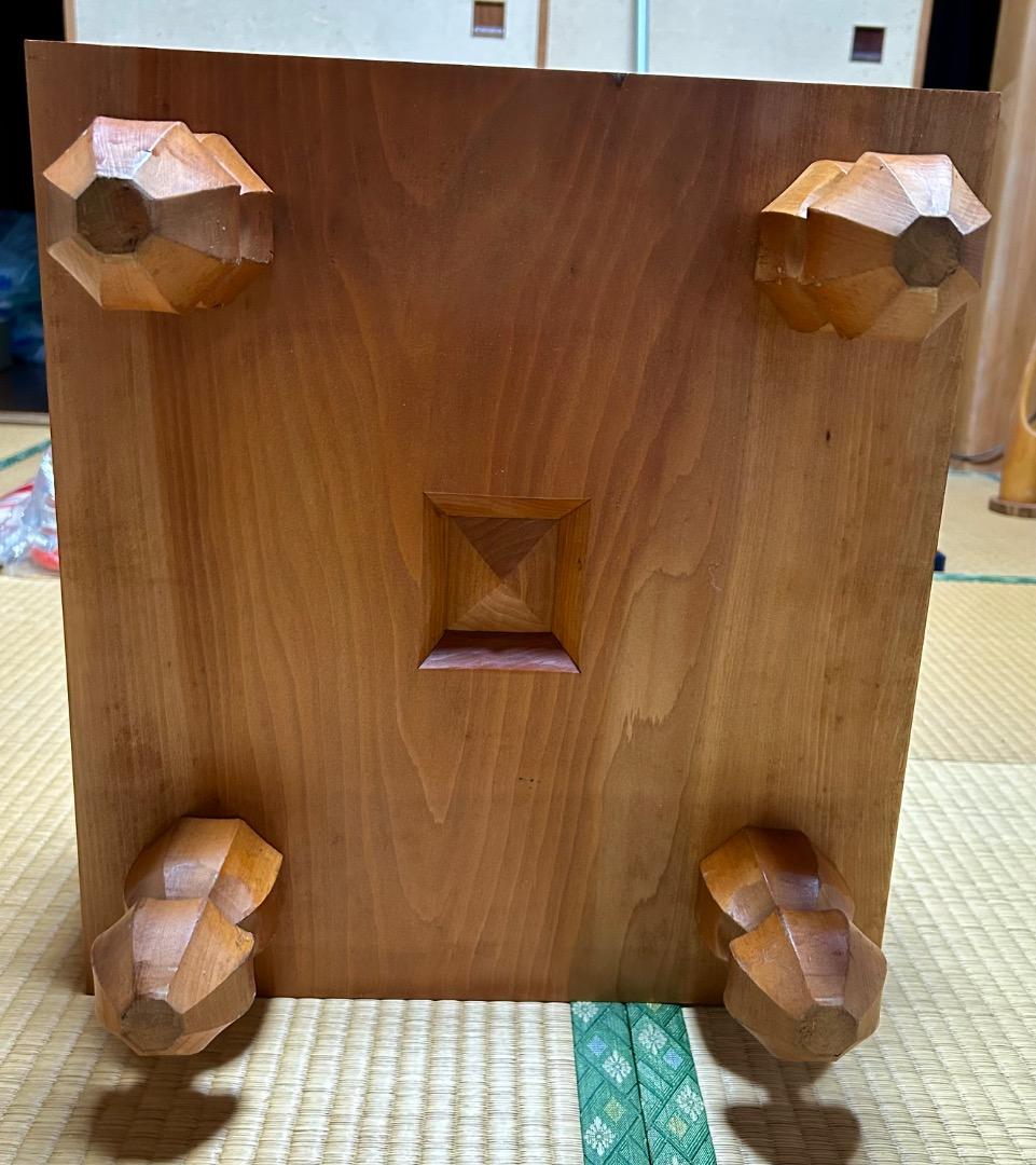 天然木製囲碁盤セット（本寸・19路盤）