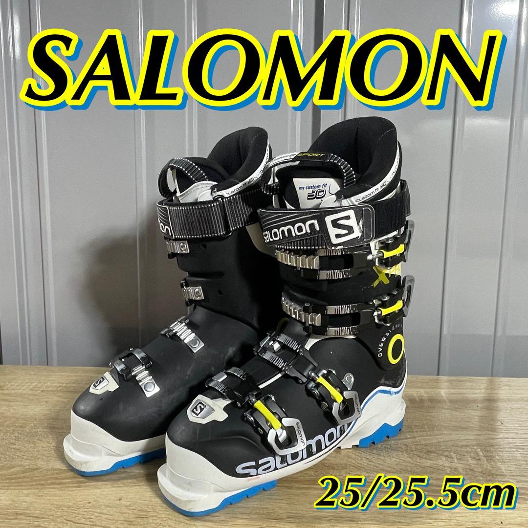 【美品】SALOMON25/25.5cm フレックス80 スキーブーツ