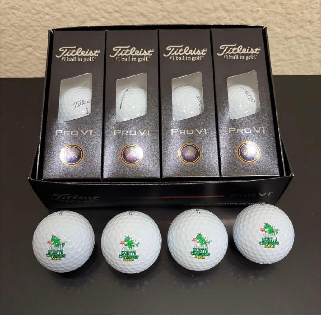 スコッティキャメロン 限定 タイトリスト PRO V1 ゴジラ 1ダース