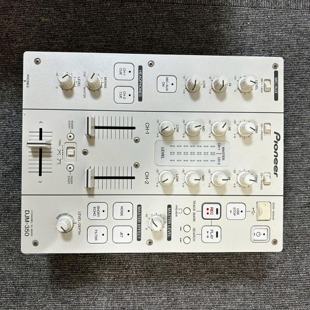 Pioneer CDJ-350 & DJM-350 セット DJミキサー