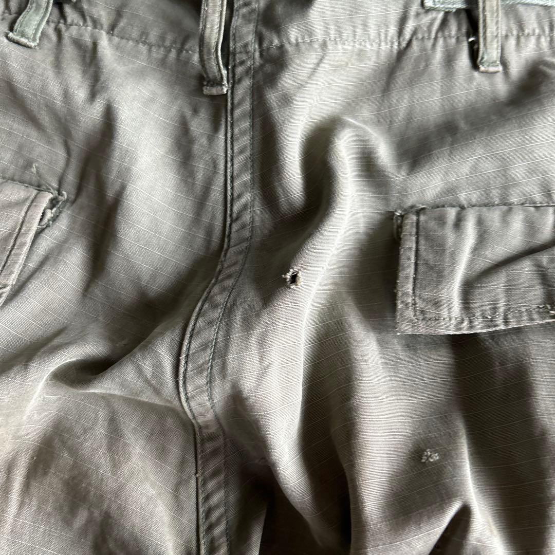 ベトナム戦争 実物使用品ジャングル ファティーグ 4th 米軍放出品