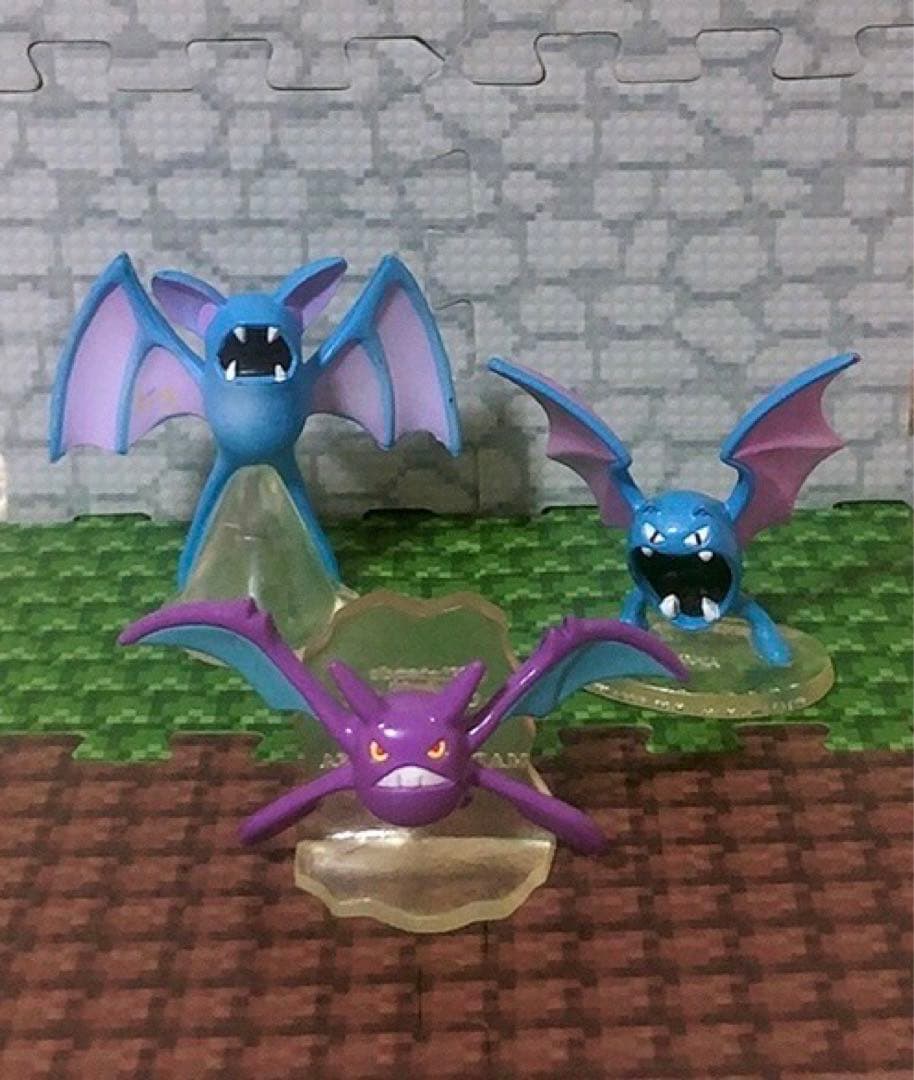 モンコレ　ズバット、ゴルバット、クロバット　初期