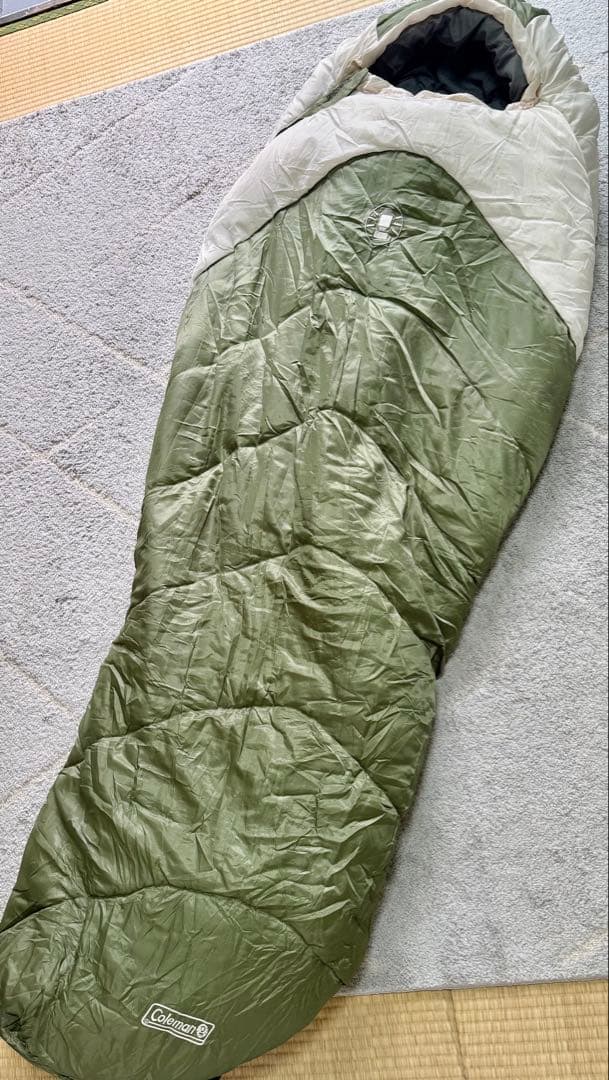 Coleman マスカット L 48 寝袋 オリーブグリーン　シュラフ