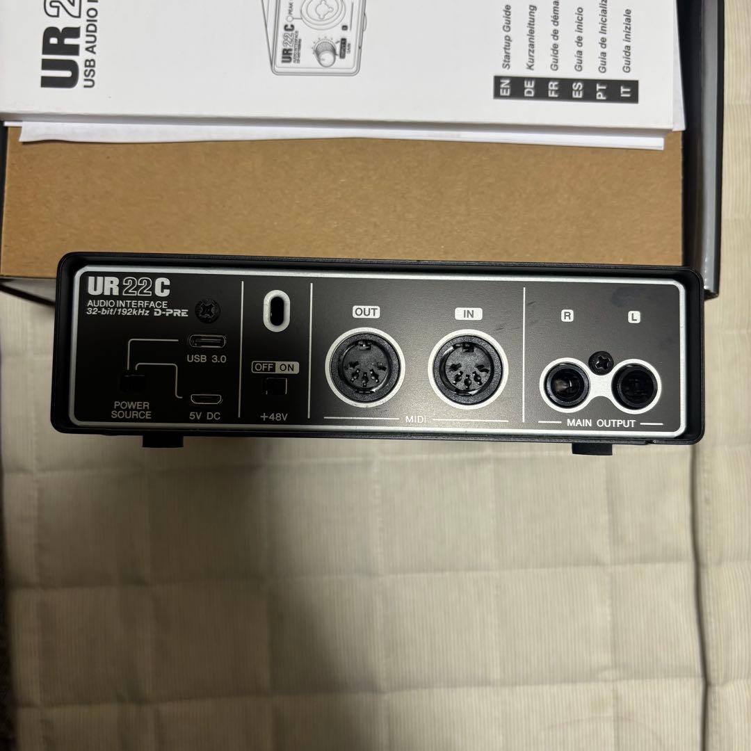 Steinberg UR22C USBオーディオインターフェイス