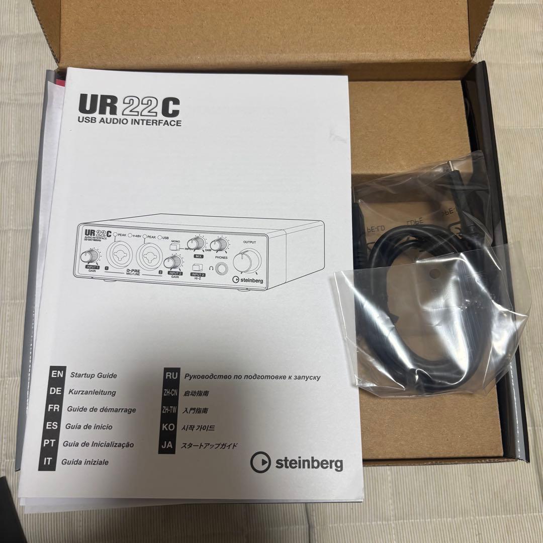Steinberg UR22C USBオーディオインターフェイス
