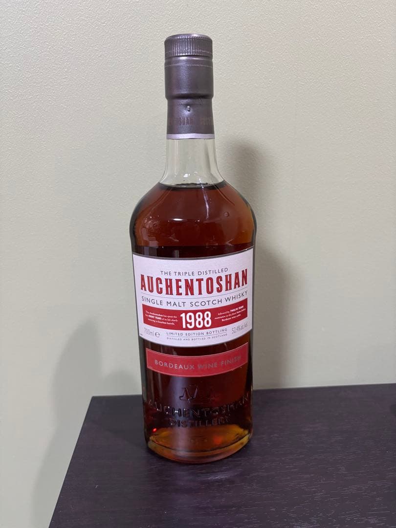 ウイスキー Auchentoshan 1988 Bordeaux Wine Finish