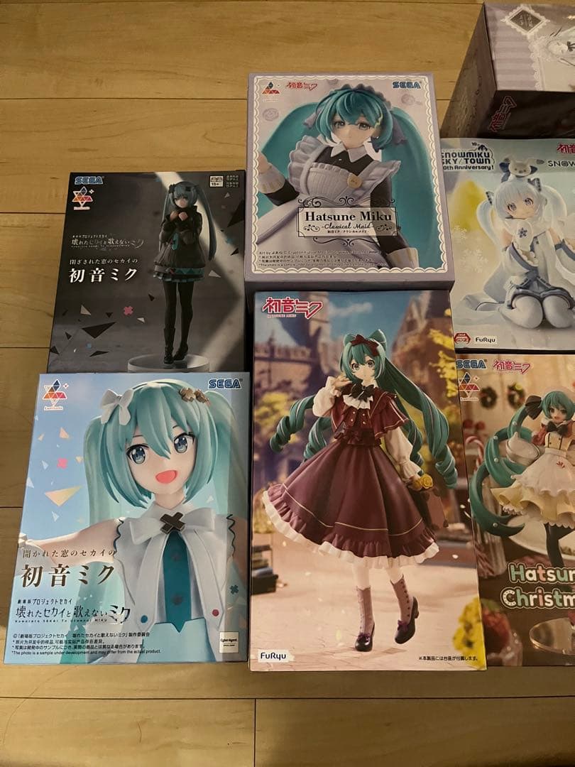 初音ミク フィギュア 9体セット ヴィンテージミク 雪ミク ぬーどるストッパー等