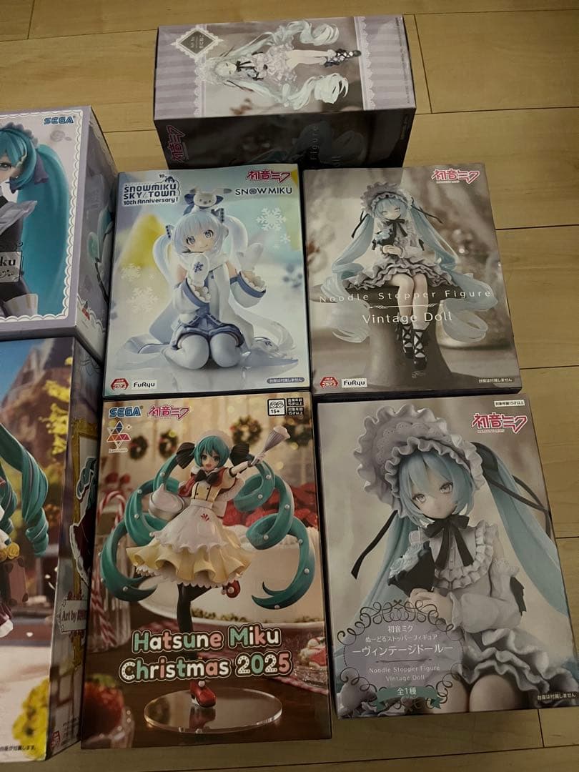 初音ミク フィギュア 9体セット ヴィンテージミク 雪ミク ぬーどるストッパー等