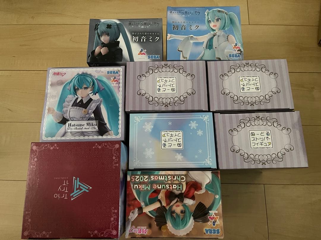 初音ミク フィギュア 9体セット ヴィンテージミク 雪ミク ぬーどるストッパー等