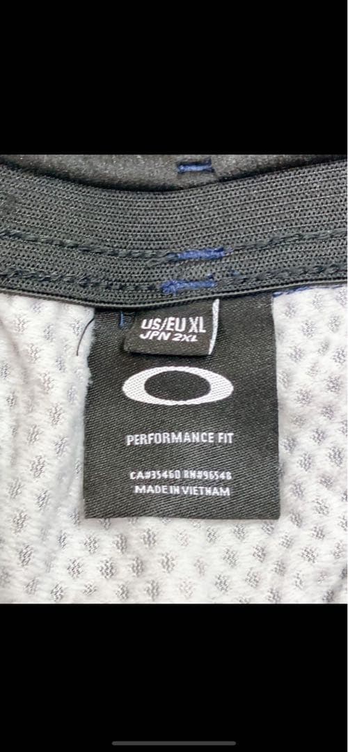 ✨大きめ2XL✨OAKLEY オークリー　セットアップ上下　ビッグロゴ　秋冬　紺