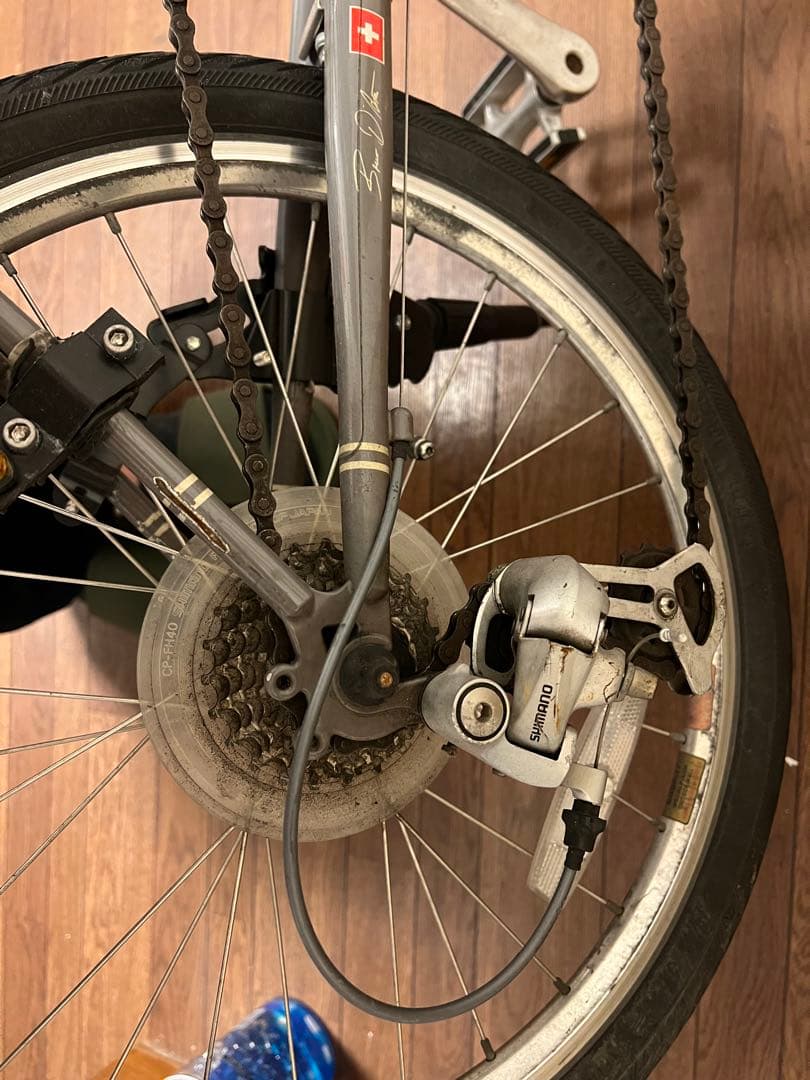 bruno ブルーノ ミニベロ 自転車 グレー