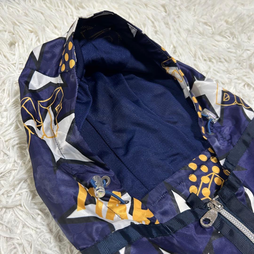 キムタク着用✨美品✨マークアンドロナ ジップパーカー 38 マルチカラー 総柄