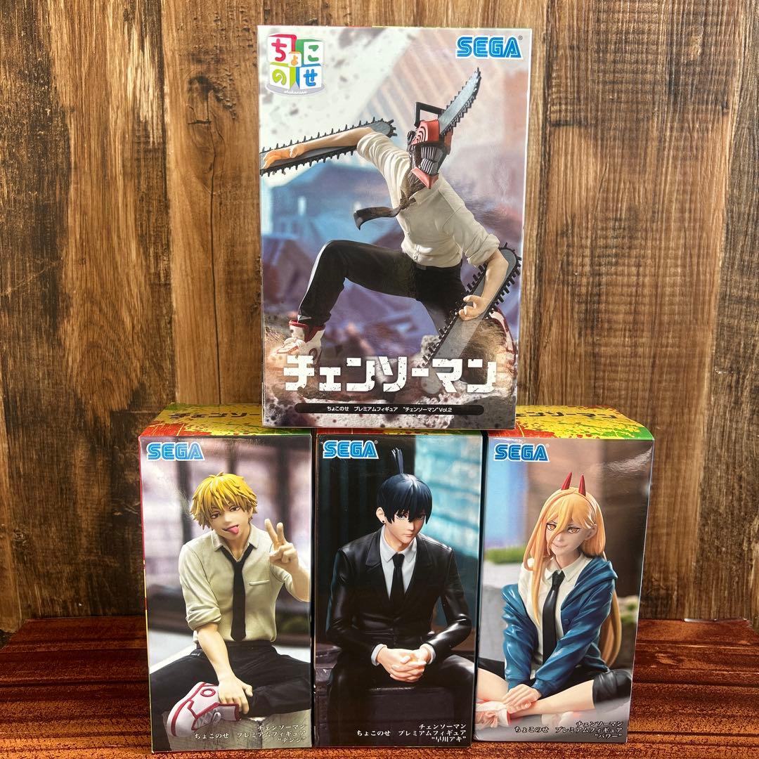 チェンソーマン　ちょこのせプレミアムフィギュア 4点セット