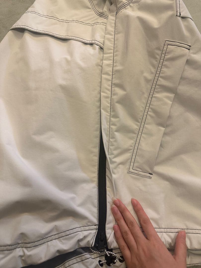 Dimito ディミト　アノラックジャケット ホワイト スノボウェア