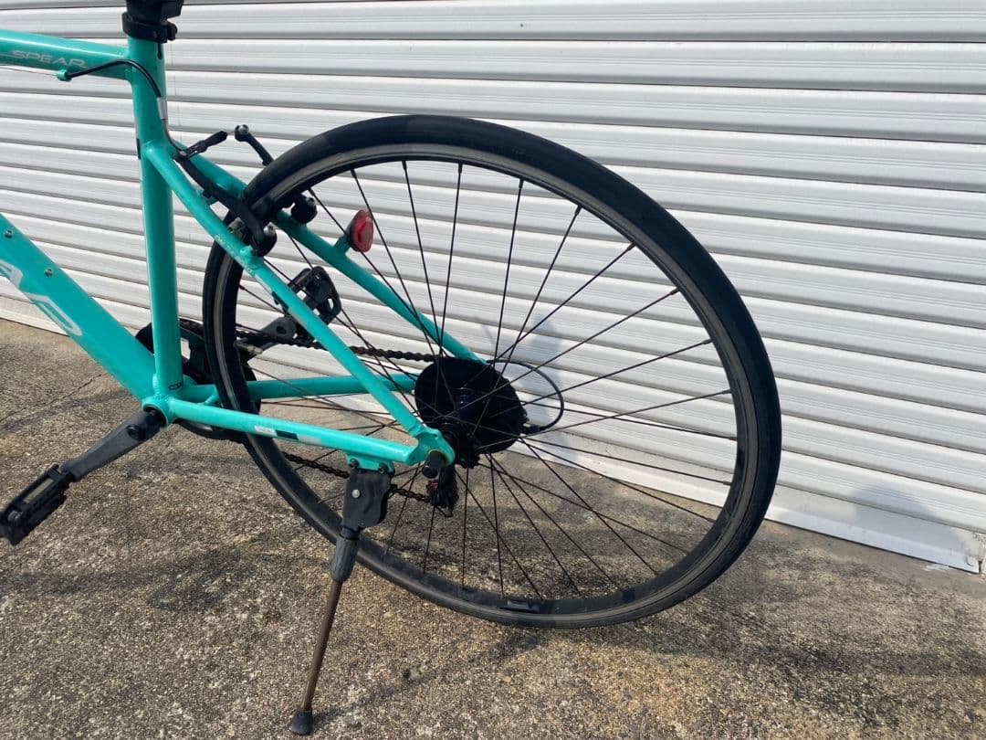 【引き取り限定】SPEAR クロスバイク ミントグリーン