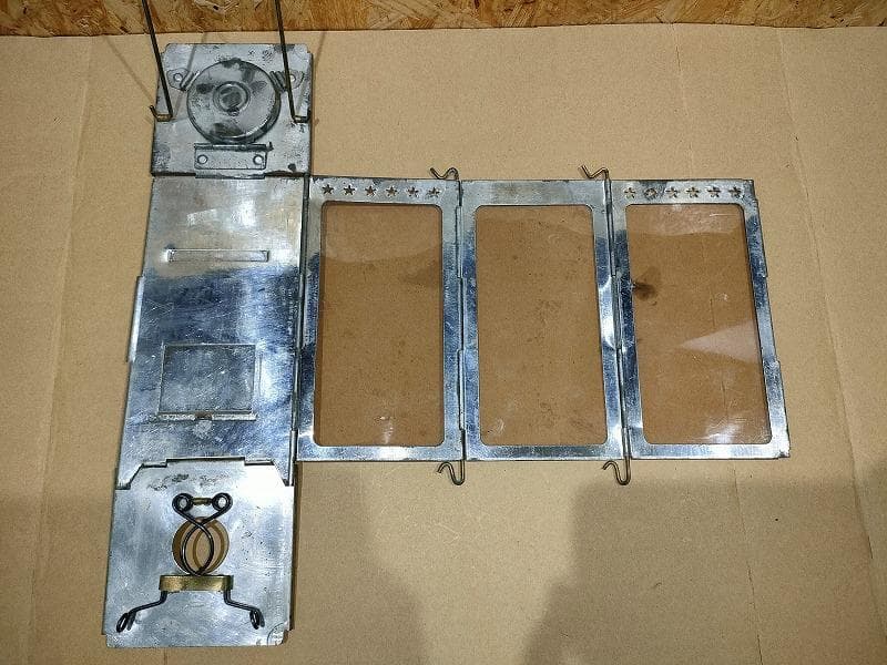 ヴィンテージ品　極美品1930年代　スイス軍フォールディングキャンドルランタン