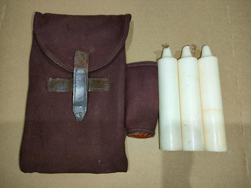 ヴィンテージ品　極美品1930年代　スイス軍フォールディングキャンドルランタン