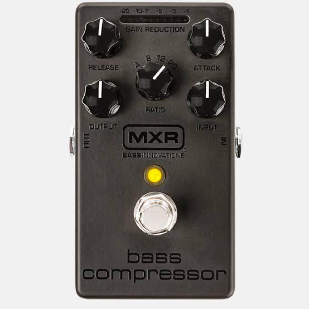 ベース MXR M678 Bass Compressor Blackout Series